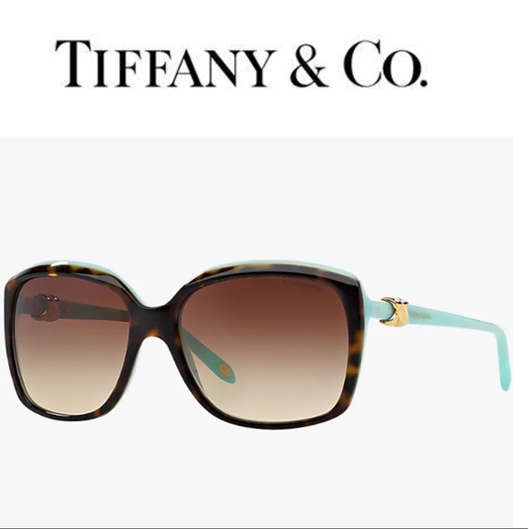 Tiffany & Co. Accessories - Tiffany & Co. Sunglasses Womens TF4076 8134/3B Havana/Brown Gradient